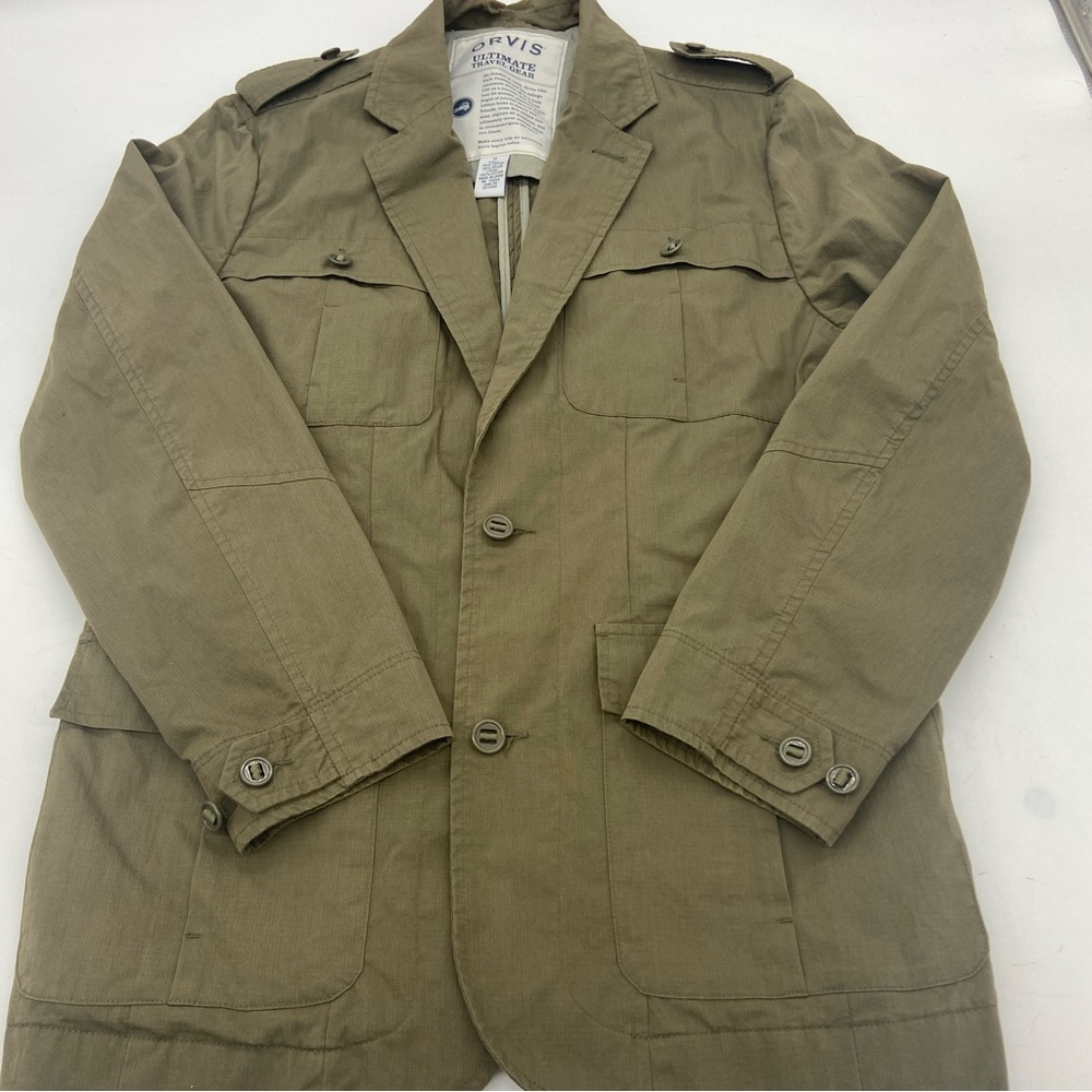 Orvis Olive Green Field Jacket